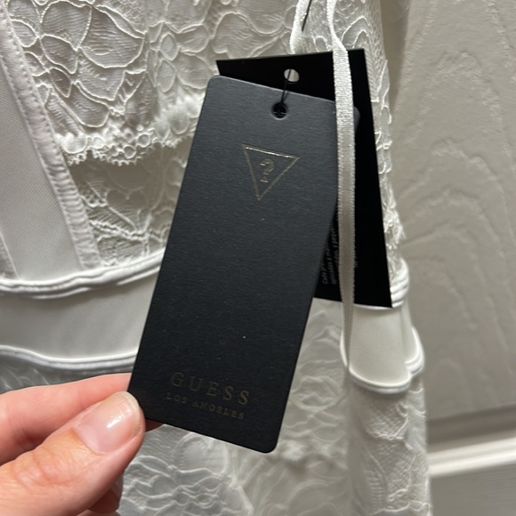 🆕 Guess Shannon Galloon Lace Dress - Picture 6 of 6